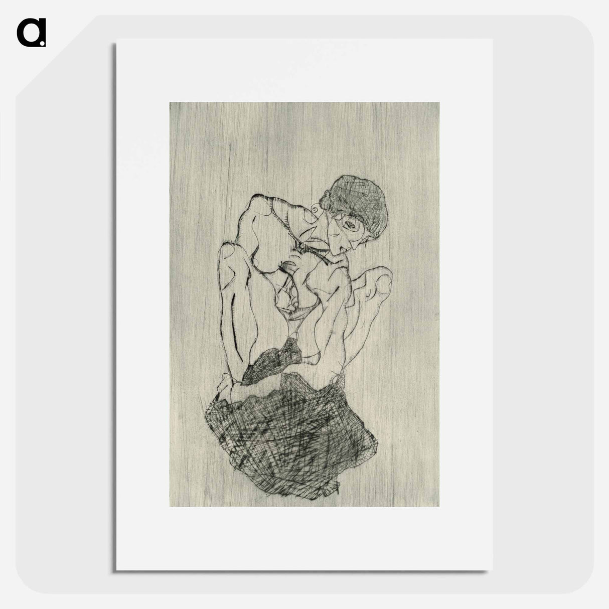 Das Graphische Werk von Egon Schiele - Egon Schiele Poster.