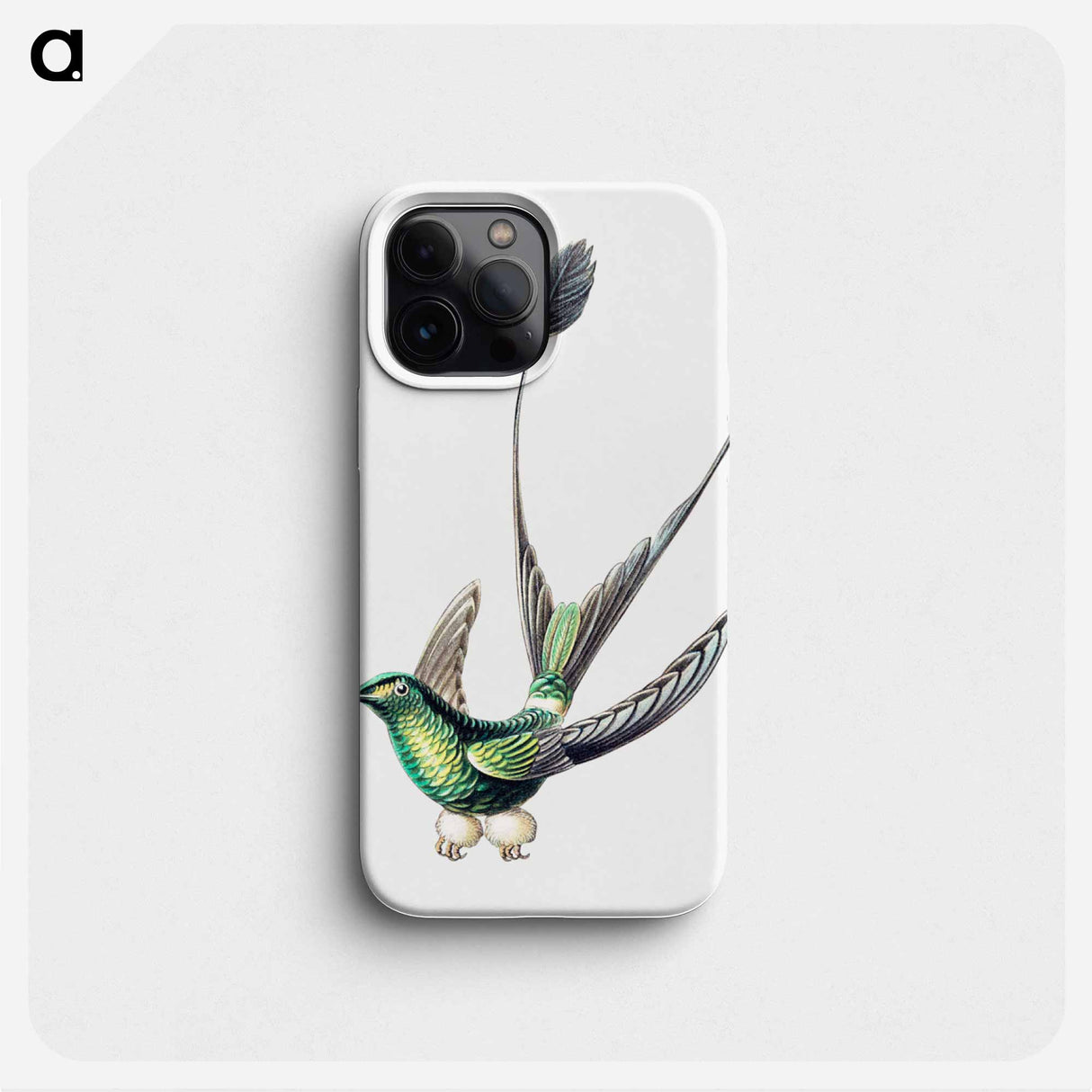 Colorful vintage hummingbird illustration - エルンスト ヘッケル Phone Case.