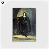 1-88_Eugene-Delacroix_postcard