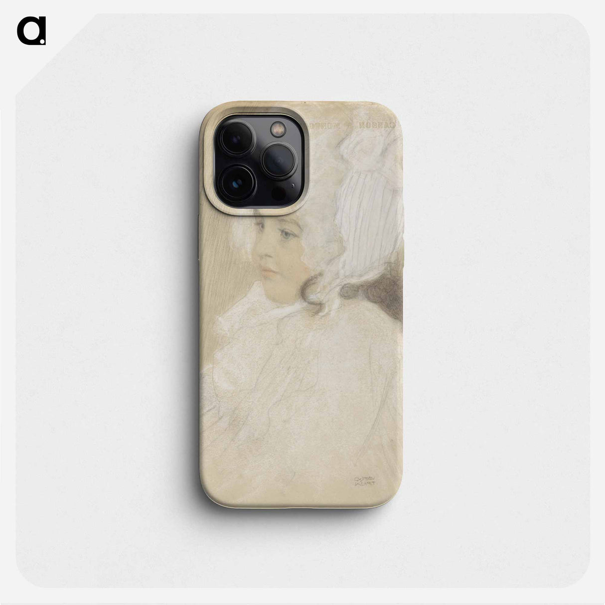 Portrait of a child (Marie Moll) - グスタフ クリムト Phone Case.