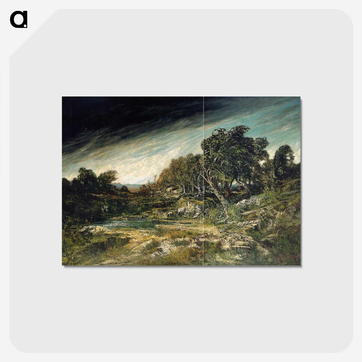 1-88_Gustave-Courbet_postcard