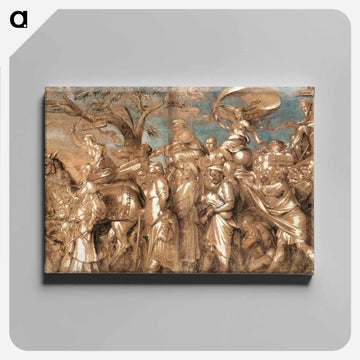 The Triumph of Riches - ハンス ホルバイン Canvas.