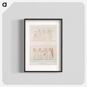 アートポスター-Musicians & Dancers
 - エジプト美術史 Poster.