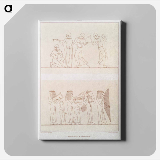 アートパネル-Musicians & Dancers
 - エジプト美術史 Canvas.