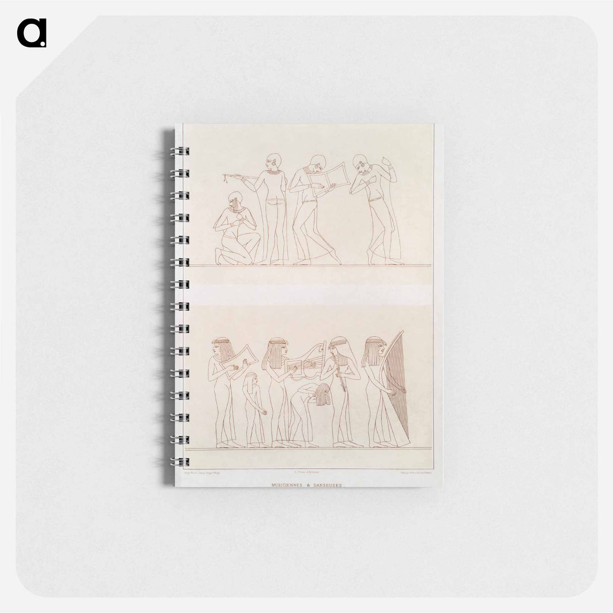 アートメモ帳-Musicians & Dancers
 - エジプト美術史 Memo.