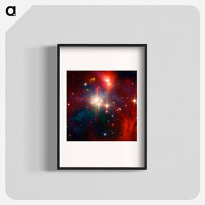アートポスター-Corona Australis Star Formation
 - ハッブル画像 Poster.
