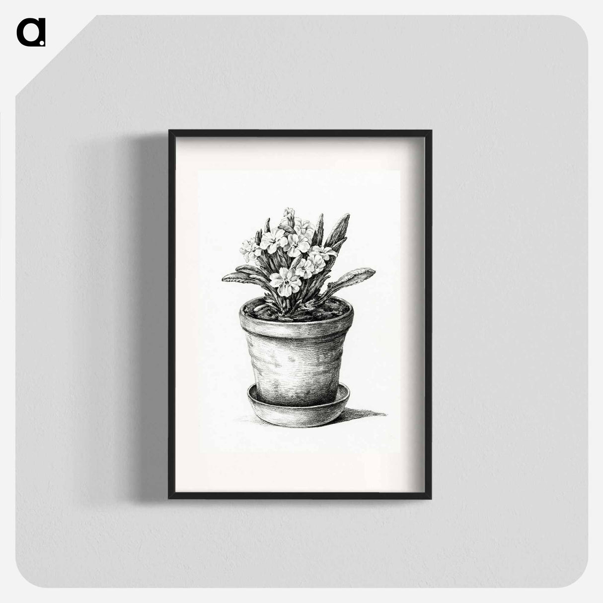 Potted plant - Jean Bernard Poster.