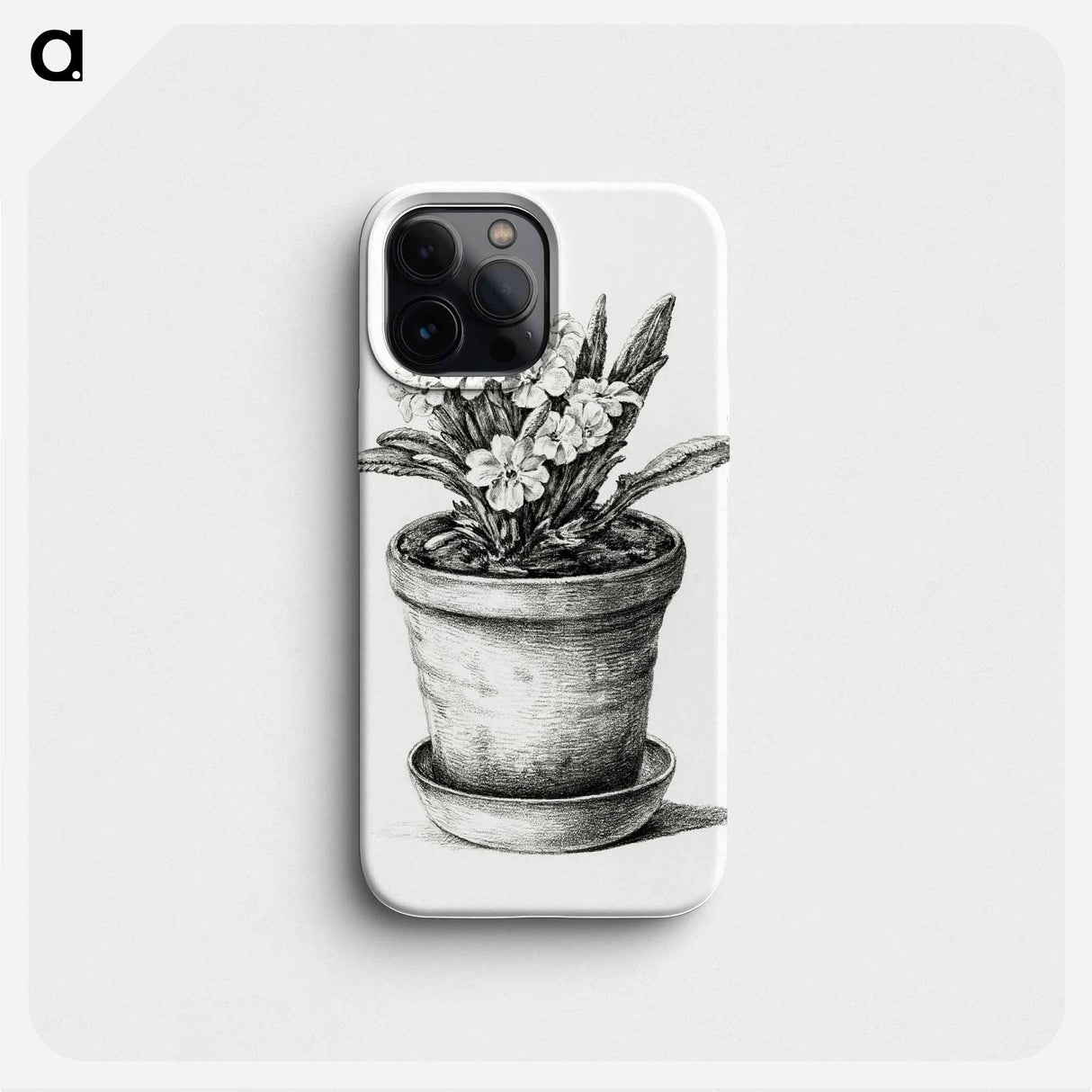 Potted plant - Jean Bernard Phone Case.