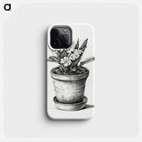 Potted plant - Jean Bernard Phone Case.