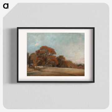 An Autumnal Landscape at East Bergholt
 - ジョン コンスタブル Poster.