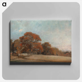アートパネル-An Autumnal Landscape at East Bergholt
 - ジョン コンスタブル Canvas.