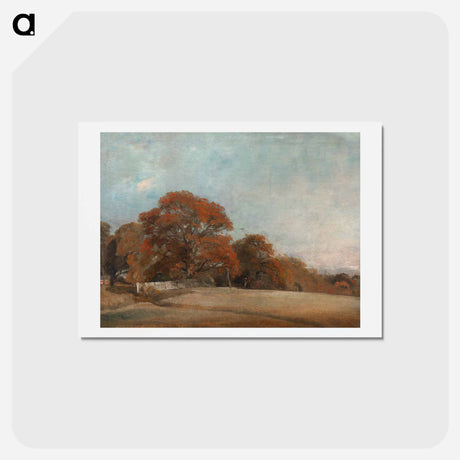 アートポストカード-An Autumnal Landscape at East Bergholt
 - ジョン コンスタブル Postcard.