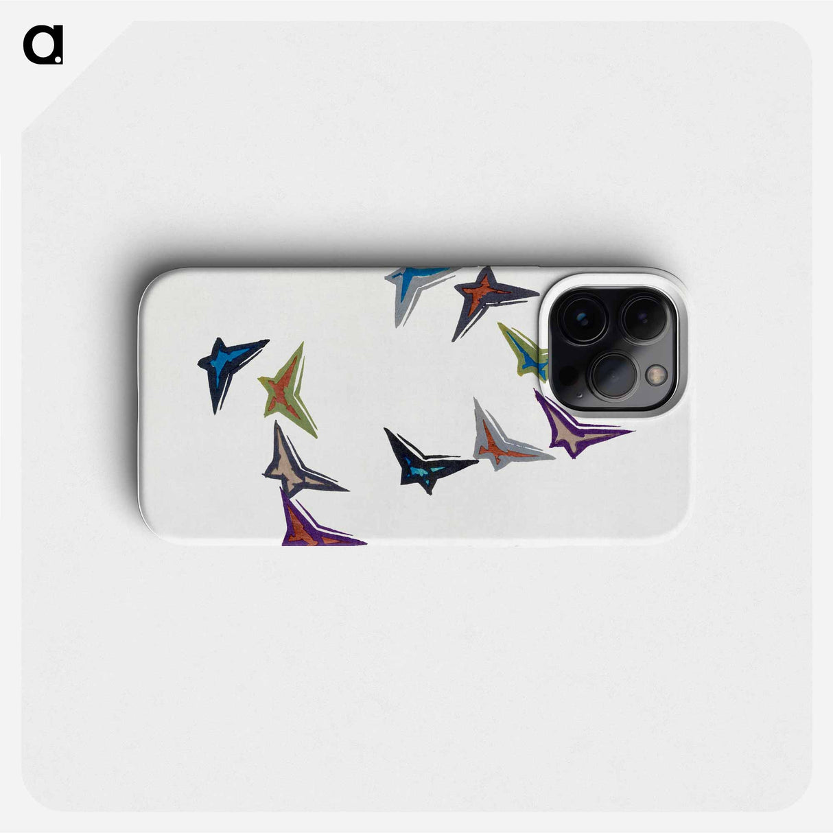 Abstract butterfly - Kamisaka Setsuka Phone Case.