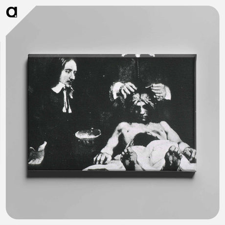アートパネル-Lesson of Anatomy of Doctor Johann Deyman
 - 国立医学図書館 Canvas.