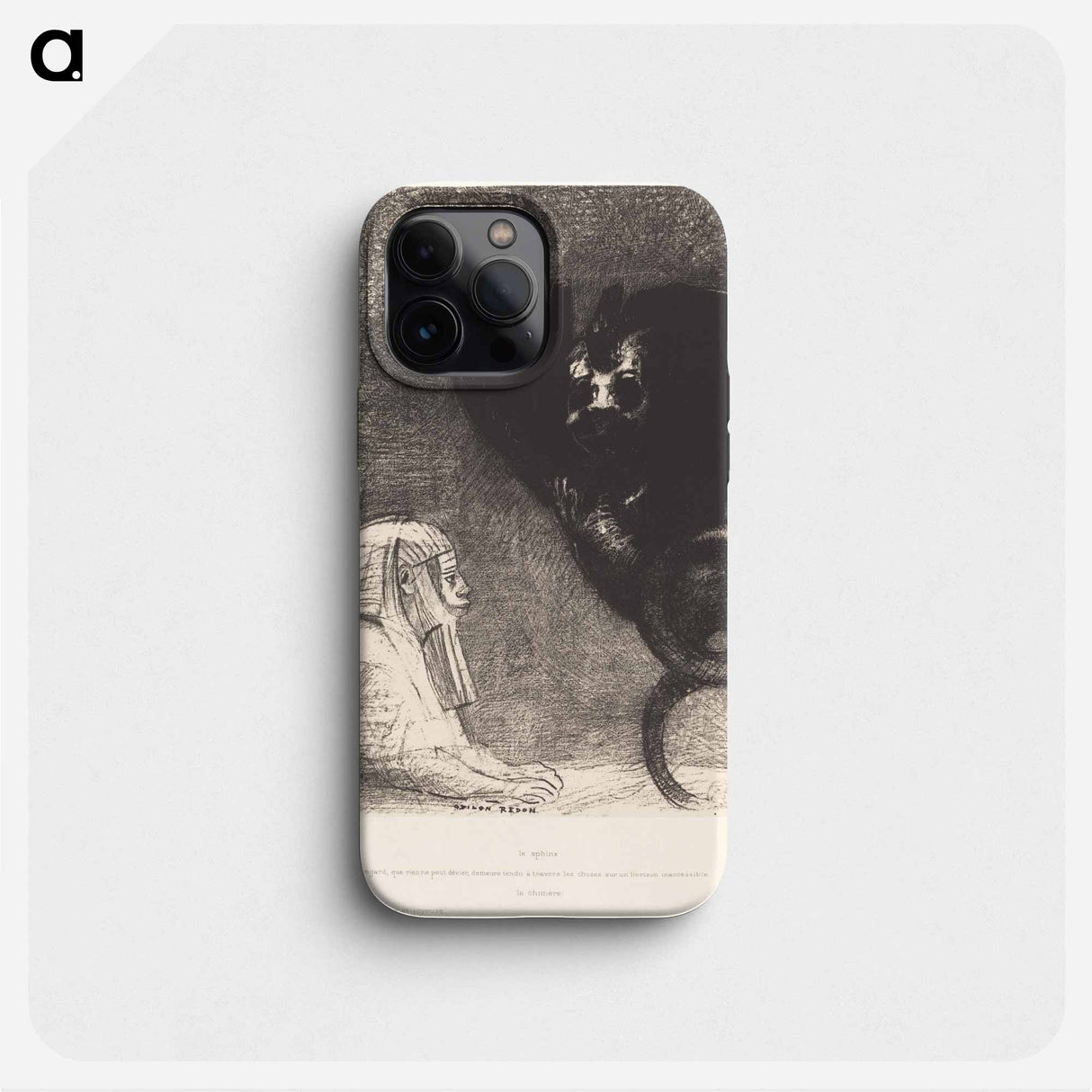 Le Sphynx - Odilon Redon Phone Case.