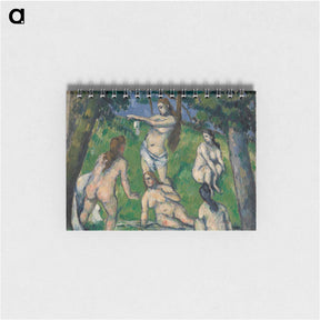 アートメモ帳-Five Bathers - ポール セザンヌ Memo.