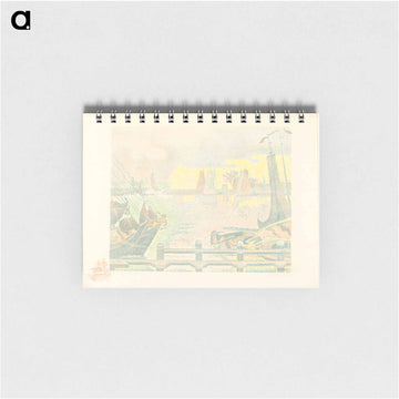 Boats at Flushing - ポール シニャック Memo.