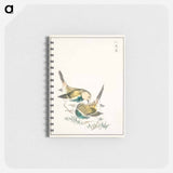 アートメモ帳-Japanese Great Tit
 - 鳥類図鑑 Memo.