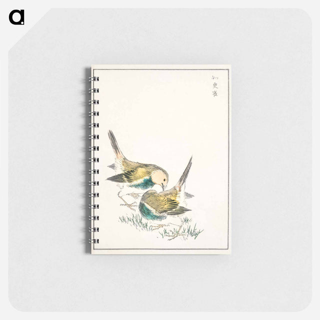 アートメモ帳-Japanese Great Tit
 - 鳥類図鑑 Memo.