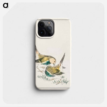 Japanese Great Tit
 - 鳥類図鑑 Phone Case.