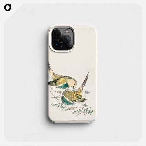 Japanese Great Tit
 - 鳥類図鑑 Phone Case.