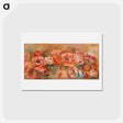 アートポストカード-Anemones - ピエール オーギュスト ルノワール Postcard.