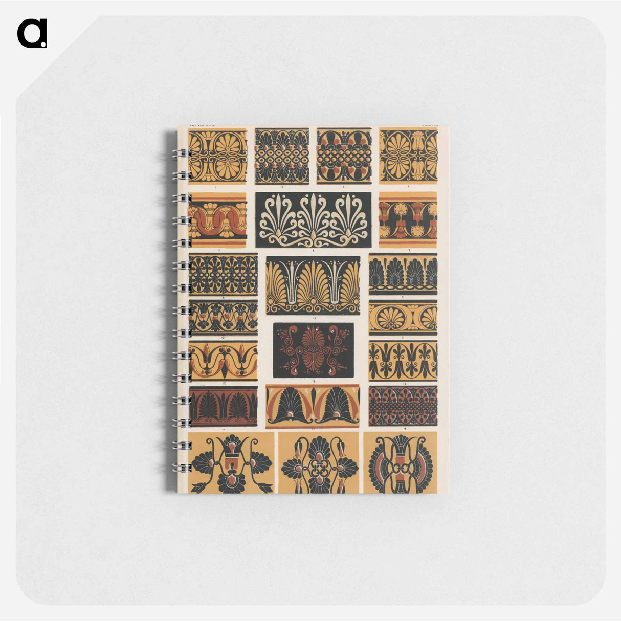 アートメモ帳-Grammar of Ornament Illustration
 - 装飾の文法 Memo.