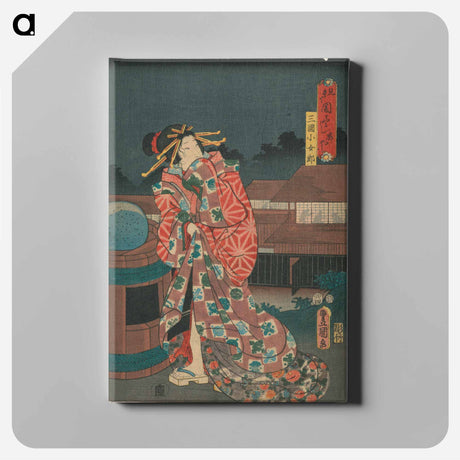 アートパネル-Geisha
 - 歌川 国貞 Canvas.