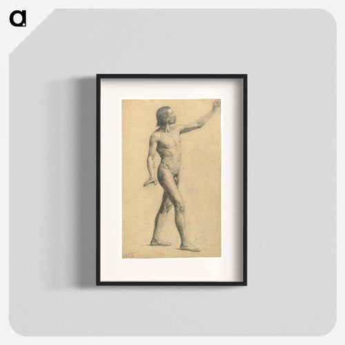 Male Academy Nude in Motion
 - ウィーン博物館 Poster.