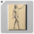 アートパネル-Male Academy Nude in Motion
 - ウィーン博物館 Canvas.