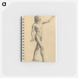 アートメモ帳-Male Academy Nude in Motion
 - ウィーン博物館 Memo.