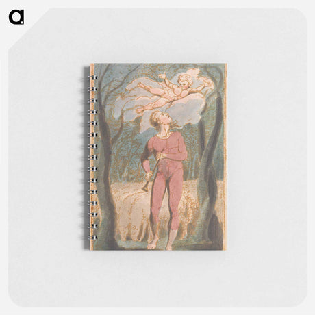アートメモ帳-Songs of Innocence, Plate 1, Frontispiece - ウィリアム ブレイク Memo.