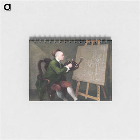 アートメモ帳-Self portrait - ウィリアム ホガース Memo.