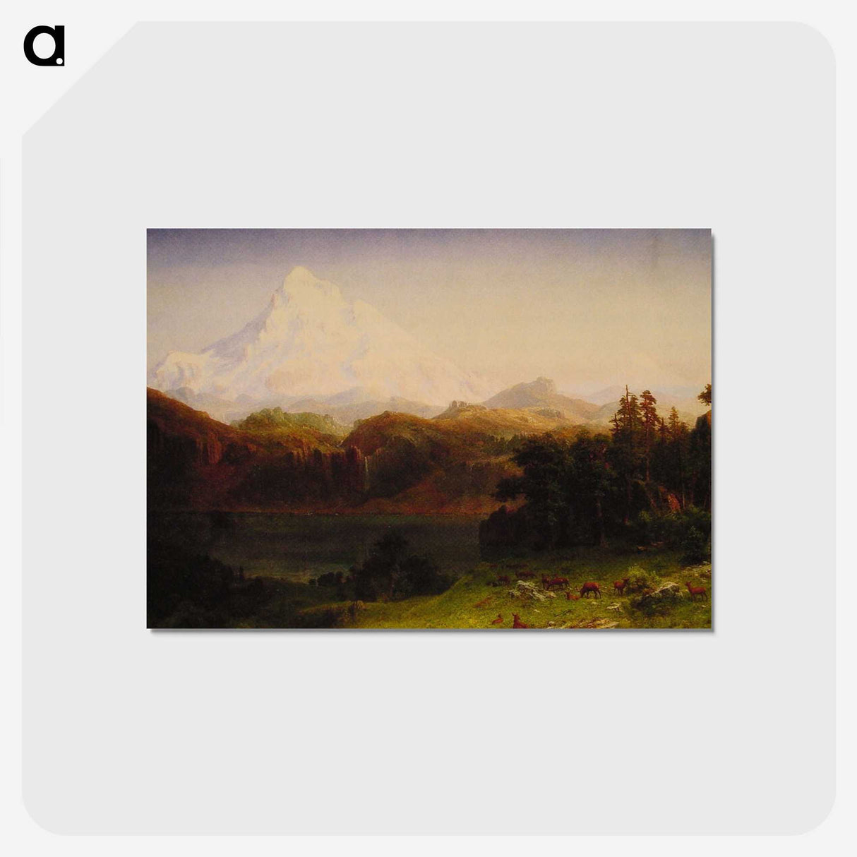 1-89_Albert-Bierstadt_postcard