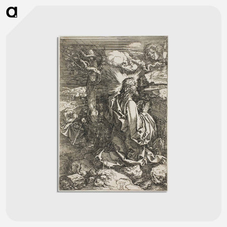 アートポストカード-Agony in the Garden - アルブレヒト デューラー Postcard.