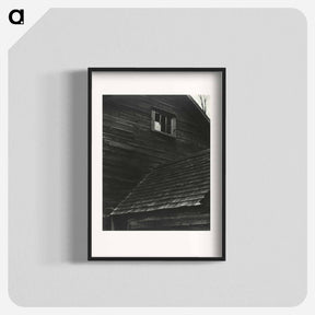 アートポスター-Barn—Lake George - アルフレッド スティーグリッツ Poster.