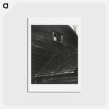 アートポストカード-Barn—Lake George - アルフレッド スティーグリッツ Postcard.