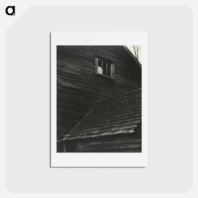 アートポストカード-Barn—Lake George - アルフレッド スティーグリッツ Postcard.