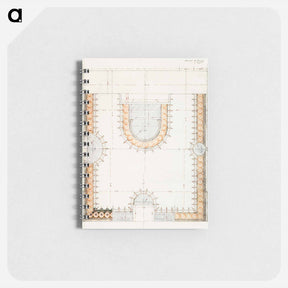 アートメモ帳-General plan of the mosaic for Fouquet jewelry store - アルフォンス ミュシャ Memo.