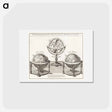 アートポストカード-Sphaerarum artificialium typica repraesentatio - アンティーク地図 Postcard.