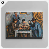 アートパネル-The Card Players
 - バーンズ・コレクション Canvas.