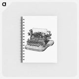 アートメモ帳-Victorian Typewriter Engraving
 - 大英図書館 Memo.