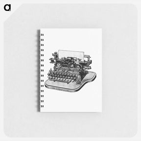 アートメモ帳-Victorian Typewriter Engraving
 - 大英図書館 Memo.