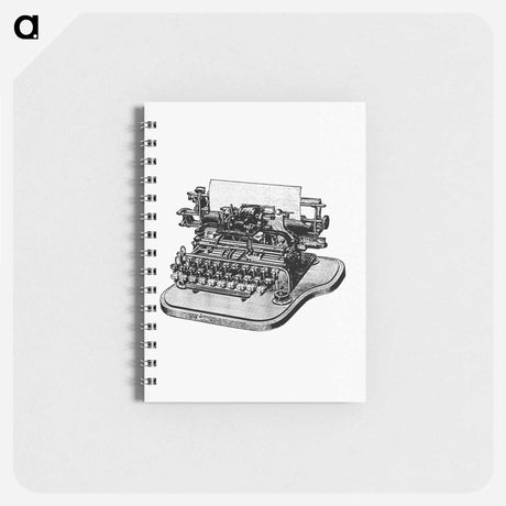 アートメモ帳-Victorian Typewriter Engraving
 - 大英図書館 Memo.