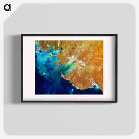 アートポスター-Kimberley Region, Western Australia
 - 上空からの地球 Poster.