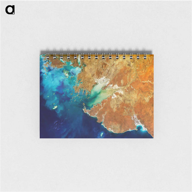 アートメモ帳-Kimberley Region, Western Australia
 - 上空からの地球 Memo.