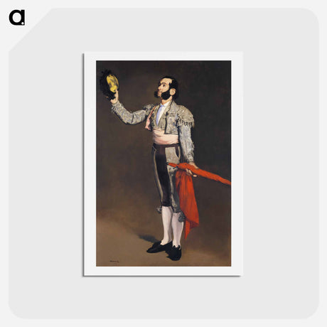 アートポストカード-A Matador - エドゥアール マネ Postcard.