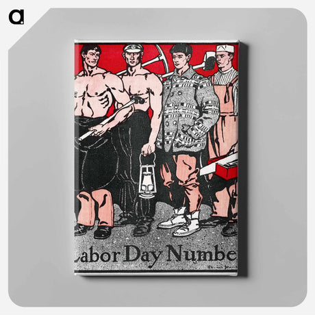 アートパネル-Labour Day Number - エドワード ペンフィールド Canvas.
