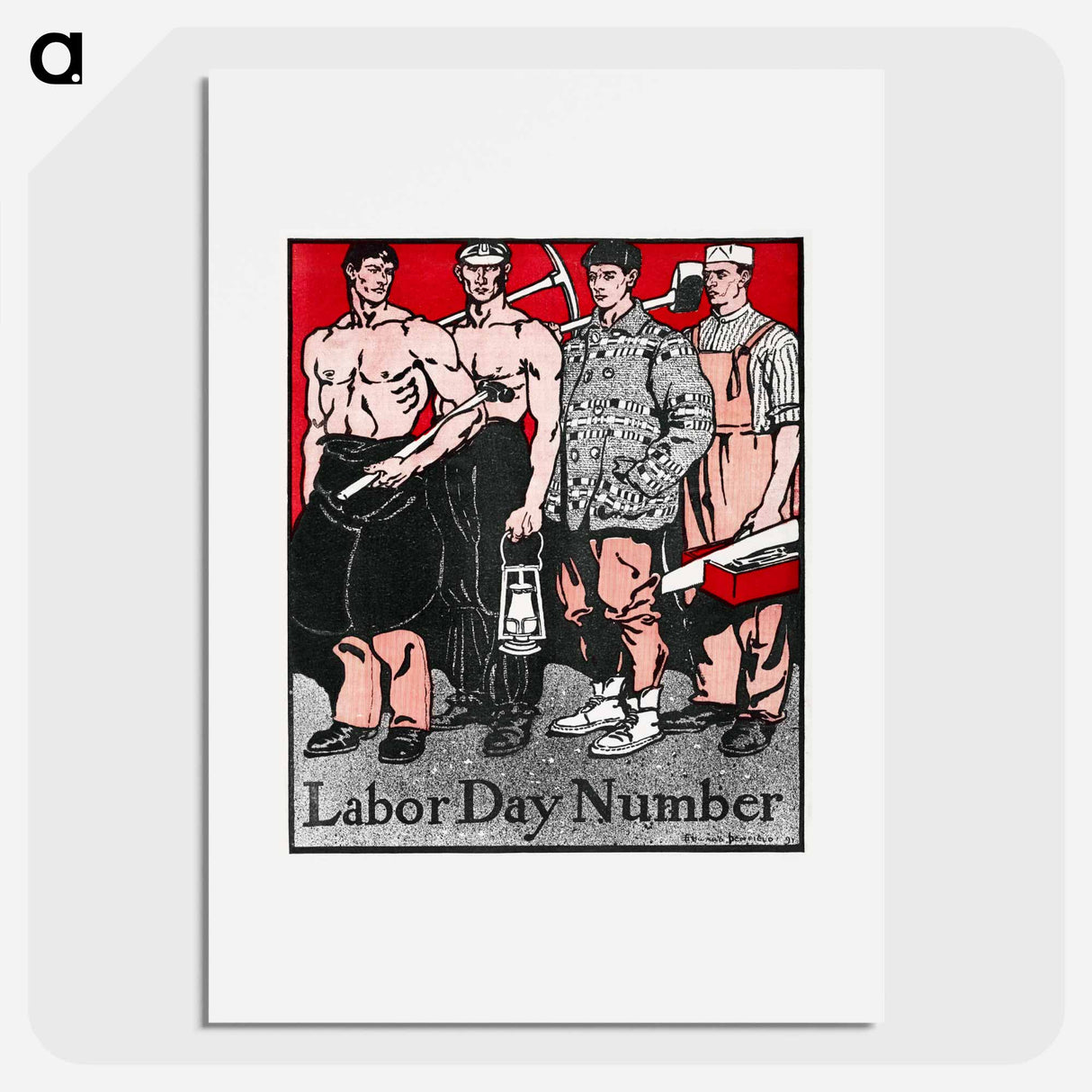 Labour Day Number - エドワード ペンフィールド Poster.