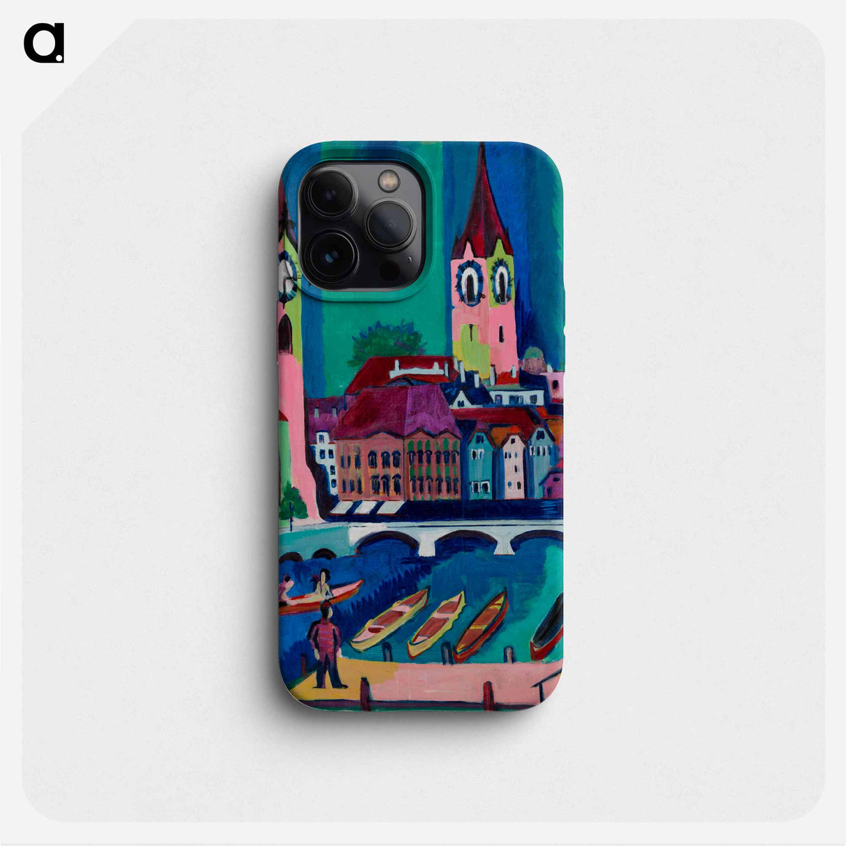 Zurich - Ernst Ludwig Kirchner Phone Case.